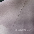 Tissu de polyester pur élastique coloré